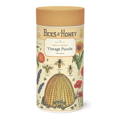 Imagen de Cavallini 1000 Piece Puzzle, Bees &amp; Honey (PLZ/Bee)