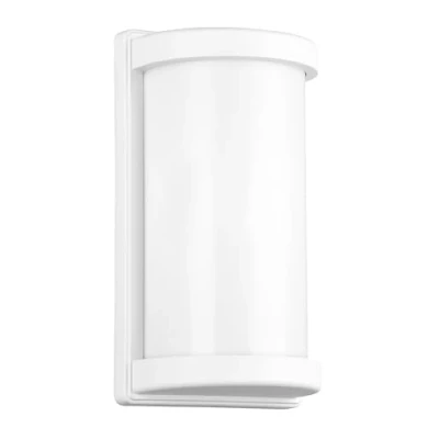Imagen de Reality Leuchten Aplique de exterior Puelo aluminio fundido, blanco