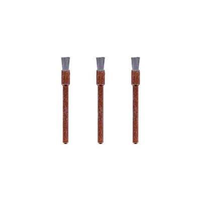 Imagen de Juego de accesorios cepillos acero inoxidable Dremel 532, 3 (3,2 mm) para limpiar materiales resistentes a la corrosión
