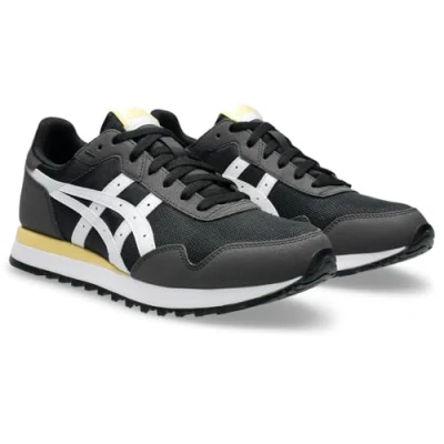 Imagen de Asics Sportstyle Tiger Runner II Unisex Zapatillas, Talla: 38, Black/white Piel de imitación/tela