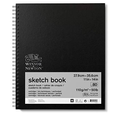 Imagen de Winsor &amp; Newton Papel dibujo/esbozo (27,9 x 35,6 cm), Blanco Natural, 27,9 35,6cm