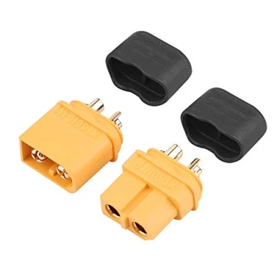 Imagen de Dilwe 1 Par XT60H Connectors XT60+ Plugs Macho Hembra para Accesorio de Bater¨ªa LiPo RC