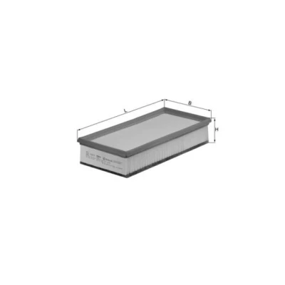 Imagen de MAHLE ORIGINAL LX 1295 Filtro de aire 66,0 156 325,0 Cartucho filtrante PEUGEOT: 406 Berlina, 807, Coupé, CITROËN: C5 I Hatchback, C8