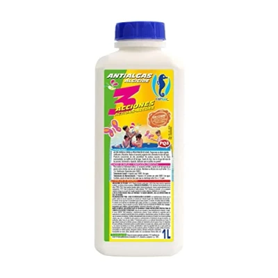 Imagen de PQS 162021 Antialgas Algicida Triple acción PQS: Algicida, Clarificante y Floculante. Botella 1 Lt Color