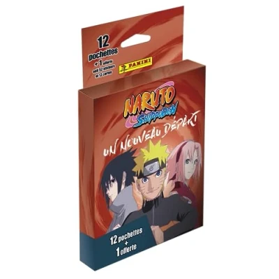 Imagen de Panini Naruto Shippuden 2 Un nuevo comienzo Blister 12 bolsas + 1 oferta, 004628KBF13