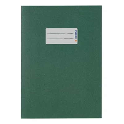 Imagen de Funda para cuadernos Herma, color verde oscuro Formato A5