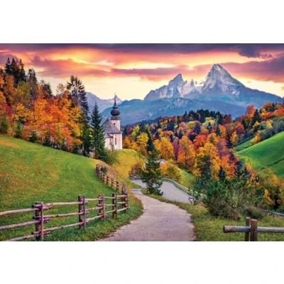 Imagen de Cheatwell Games El Rompecabezas más pequeño del Mundo Alpes bávaros, Color Puzzle (13039)