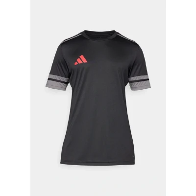 Imagen de adidas Hombre SQUADRA25 Jersey Short Sleeve, Black/Team Grey Four/Pure Ruby, L