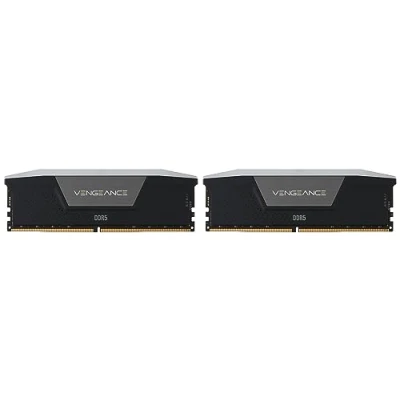 Imagen de Corsair Vengeance RGB DDR5 64GB (2x32GB) 5200Mhz C40 Memoria optimizada de Intel (Iluminación dinámica en Diez Zonas, Regulación Voltaje a Bordo, perfiles XMP 3.0 Personalizados) Negro