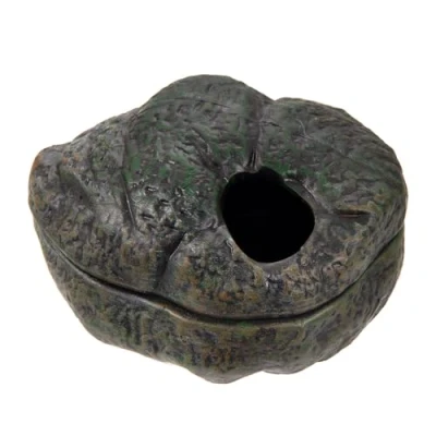 Imagen de Zoo Med Repti Sherlter Cueva Escondite para Reptiles como en la Naturaleza, Promueve Muda, Cámara de Exposición Huevos, 15 cm