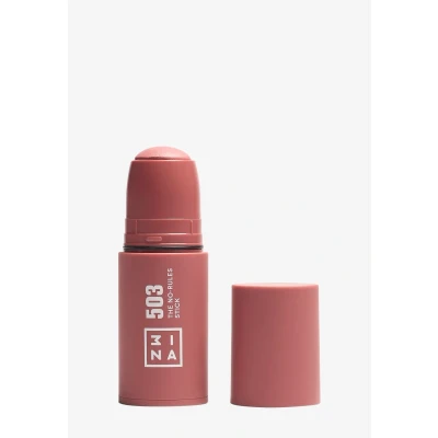 Imagen de 3INA MAKEUP The No Rules Stick 503 Nude Colorete en Crema con Ácido Hialurónico Barra 3 1 Mejillas Labios y Ojos Acabado Natural Vegan Cruelty Free