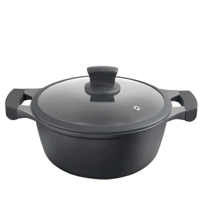 Imagen de Metaltex XPERT Cacerola Alta Aluminio Fundido, 30 cm, Antiadherente ILAG 3 Capas, Full Induction válido para Todo Tipo de cocinas