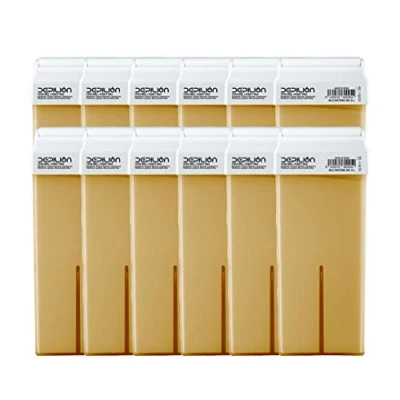 Imagen de Cera depilatoria Roll On 12 x cartuchos de 100ml Miel para depilación
