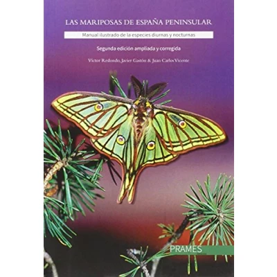 Imagen de las mariposas DE España peninsular. Manual ilustrado especies diurnas y nocturnas. (GUIAS LA NATURALEZA)