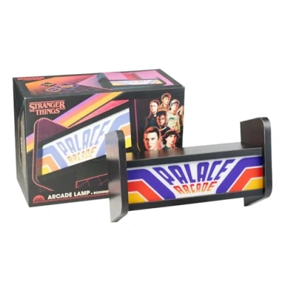 Imagen de Grupo Erik Lámpara Stranger Things pared Arcade Estanteria Con Soporte videojuegos escritorio l Accesorios Gaming, Decoracion habitación