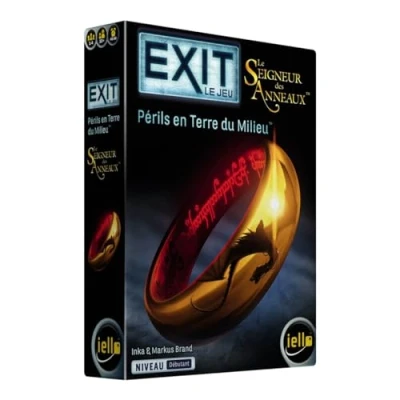 Imagen de IELLO Exit El Señor De los Anillos Periles en la Tierra Media 1 a 4 Jugadores 12 Años y Más