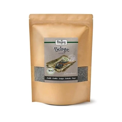 Imagen de Biojoy lentejas Beluga BÍO (1,5 kg), negras, sin aditivos