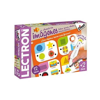 Imagen de Diset Lectron aprendo con imágenes, Juego educativo de asociar preguntas y respuestas a partir 2 años