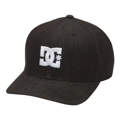 Imagen de DC Shoes Flexfit Gorra, Hombre, Talla: L/XL, Krph black heather