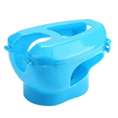 Imagen de HEEPDD Soporte de Paloma, alimentación fácil del Marco Fijo plástico pájaro diseñado para Alimentar Palomas(Azul)