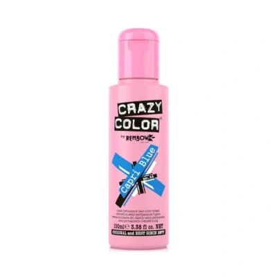 Imagen de Crazy Color Capri Blue 44 100mL Crema colorante cabello Pigmentos Fantasía Vivos Espectaculares Tonos