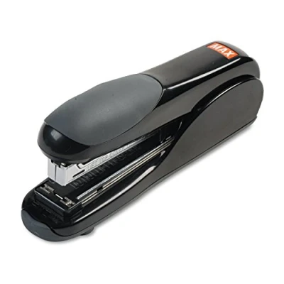 Imagen de Max Flat Clinch Grapadora estándar negra con capacidad para 30 hojas (HD 50DFBK)