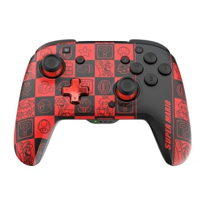 Imagen de Mando Nintendo Switch PDP Rematch Wireless Glow Super Icon, Switch, Multicolor