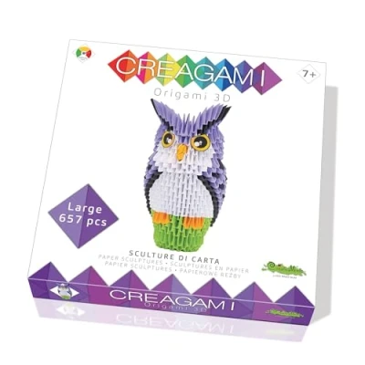 Imagen de CreativaMente Creagami búho Anime Juego de Creativita Origami Modular, Multicolor, único (732)