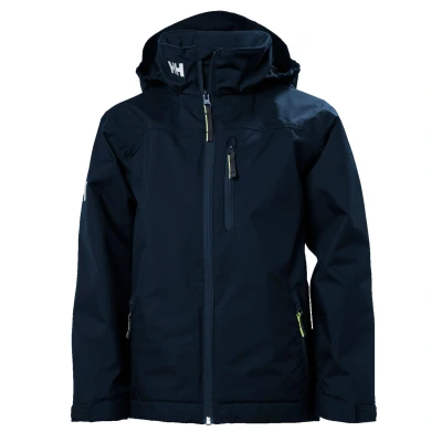 Imagen de Helly Hansen Jr Crew Midlayer Chaqueta, Unisex niños, Azul Marino (Navy), 10 Años