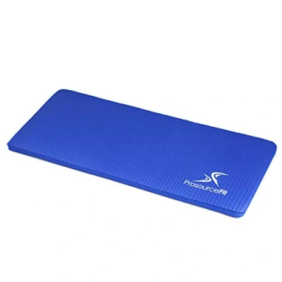 Imagen de ProsourceFit Extra Thick Yoga Knee Pad and Elbow Cushion 15mm (5/8) Fits Standard Mats for Pain Free Joints in Yoga, Pilates, Floor Workouts