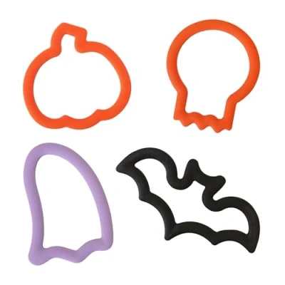 Imagen de PME Halloween Cortadores de Galletas con Agarre Suave (Set 4)