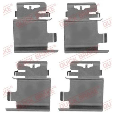 Imagen de QUICK BRAKE 109 0142 Kit de accesorios, pastillas frenos