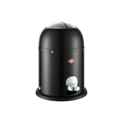 Imagen de WESCO Mini Master Cubo para cosméticos (chapa de acero con recubrimiento en polvo, 6 litros capacidad, inserto plástico, pie pie)