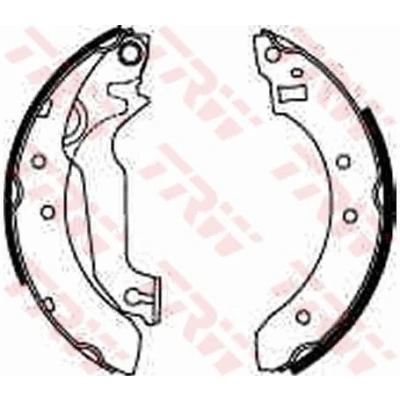 Imagen de TRW GS6227 Zapatas de Freno 203 38 FORD: ESCORT 4, 4 Kombi, ORION 1