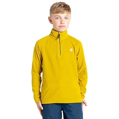 Imagen de Dare2b Freehand Kids Fleece esencial para todos los días cuello alto y cremallera de 1/4 chaqueta polar trekking, senderismo caminatas