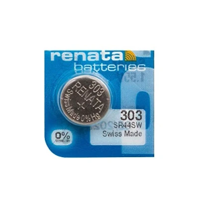 Imagen de Renata 303 SR44SW Pila de litio, 1 unidad, fabricada en Suiza