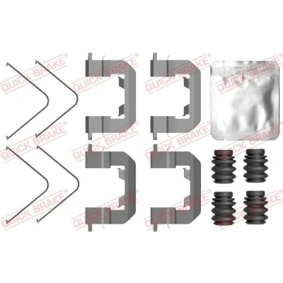 Imagen de QUICK BRAKE 109 0123 Kit de accesorios, pastillas frenos KIA: CARENS 4