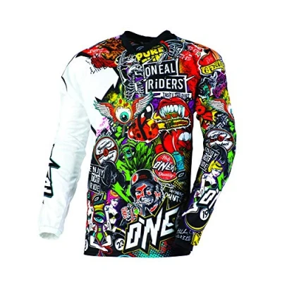 Imagen de 0023C 104 Oneal Mayhem 2015 Crank Motocross Jersey L Black/Multi