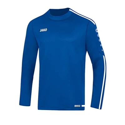 Imagen de JAKO Striker 2.0 Camiseta de Entrenamiento para Hombre, Todo el año, Color Azul, Blanco, tamaño Small