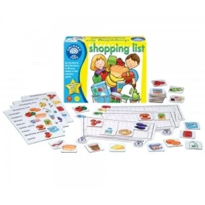 Imagen de Orchard Toys Shopping List Memory and Matching Pairs Large Card Game, Food Shop &amp; Trolley Snap Cards for Kids Educational Games Toddler Children, 3+ Year Olds, Girls Boys