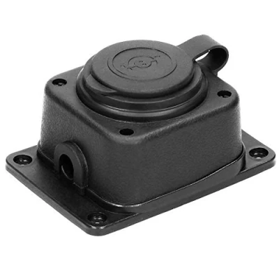 Imagen de ORNO Taller Enchufe Exterior Estanco 1 Schuko IP44 230V 16A Resistente a Los Impactos, No Combustible