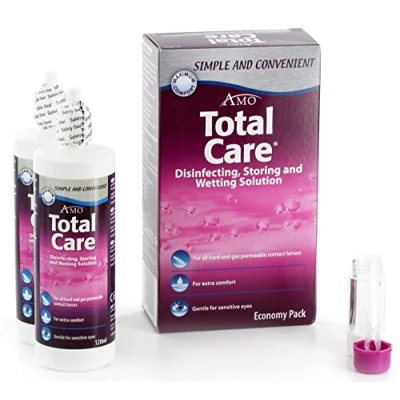 Imagen de Producto de lente Totalcare descontaminación, pack 2 x 120 ml
