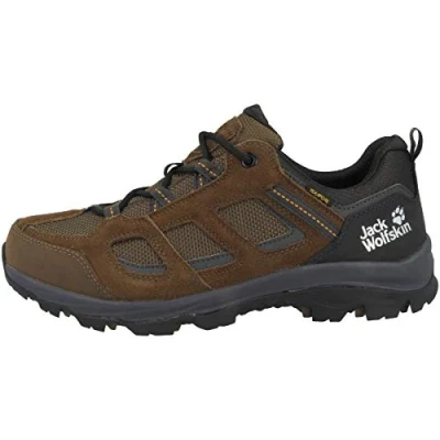 Imagen de Jack Wolfskin VOJO 3 Texapore LOW Zapatillas de senderismo, Hombre, Talla: 45.5, Brown/phantom Zapatos