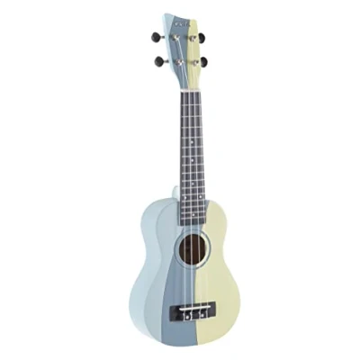 Imagen de GEWA Ukelele soprano Manoa W SO BL Tropical Waves con bolsa de concierto