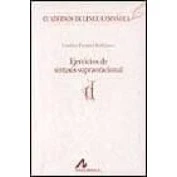 Imagen de Ejercicios de sintaxis supraoracional (d) (Cuadernos lengua española)