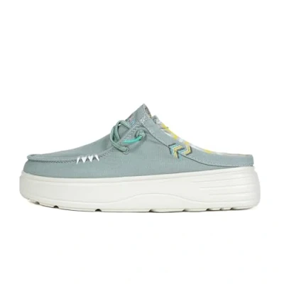 Imagen de WALK IN PITAS CAPARICA Zuecos de Mujer Mules Zapatillas Verano Zapatos Casuales y Cómodos para Verde 39