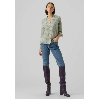Imagen de Vero Moda Vmbumpy LS NEW NOOS Camisa, Mujer, Talla: Small, Laurel wreath