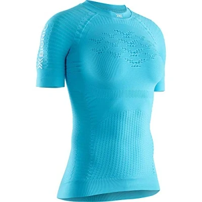 Imagen de X Bionic 4.0 Run Shirt Short Sleeve Women, Hombre, effektor tuqoise/Arctic White, XL
