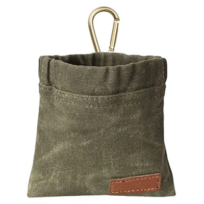 Imagen de Bolsas de golosinas para Perros,Bolsas Alimentos Entrenamiento Perros Pequeños con Mosquetón,Bolsa Chuches Perro Comida Fáciles Transportar Verde