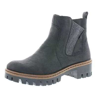 Imagen de Rieker Herbst/Winter, Botas Chelsea Mujer, Negro (Schwarz/Anthrazit 01), 36 EU